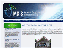 Tablet Screenshot of mgis.ac.nz